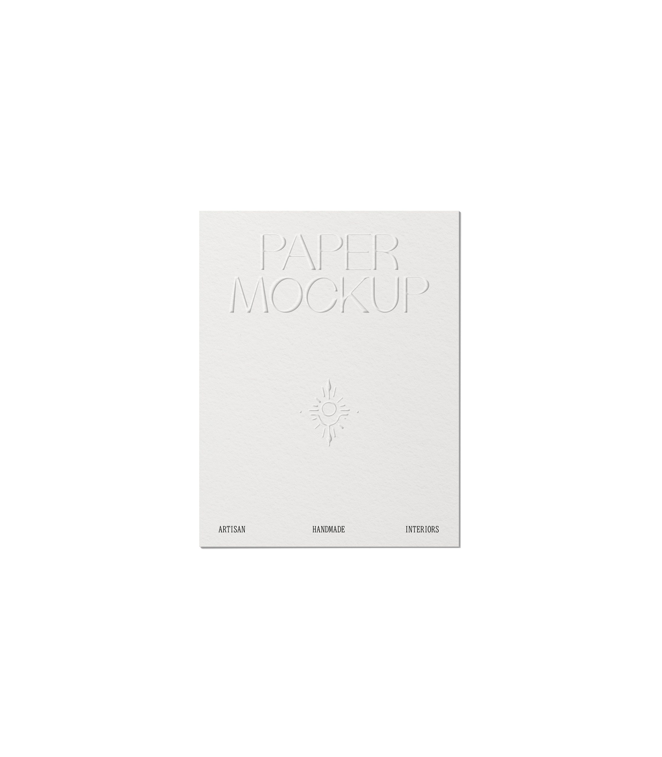 Mockup paper v34 top view Mockup Paper V34 Top View