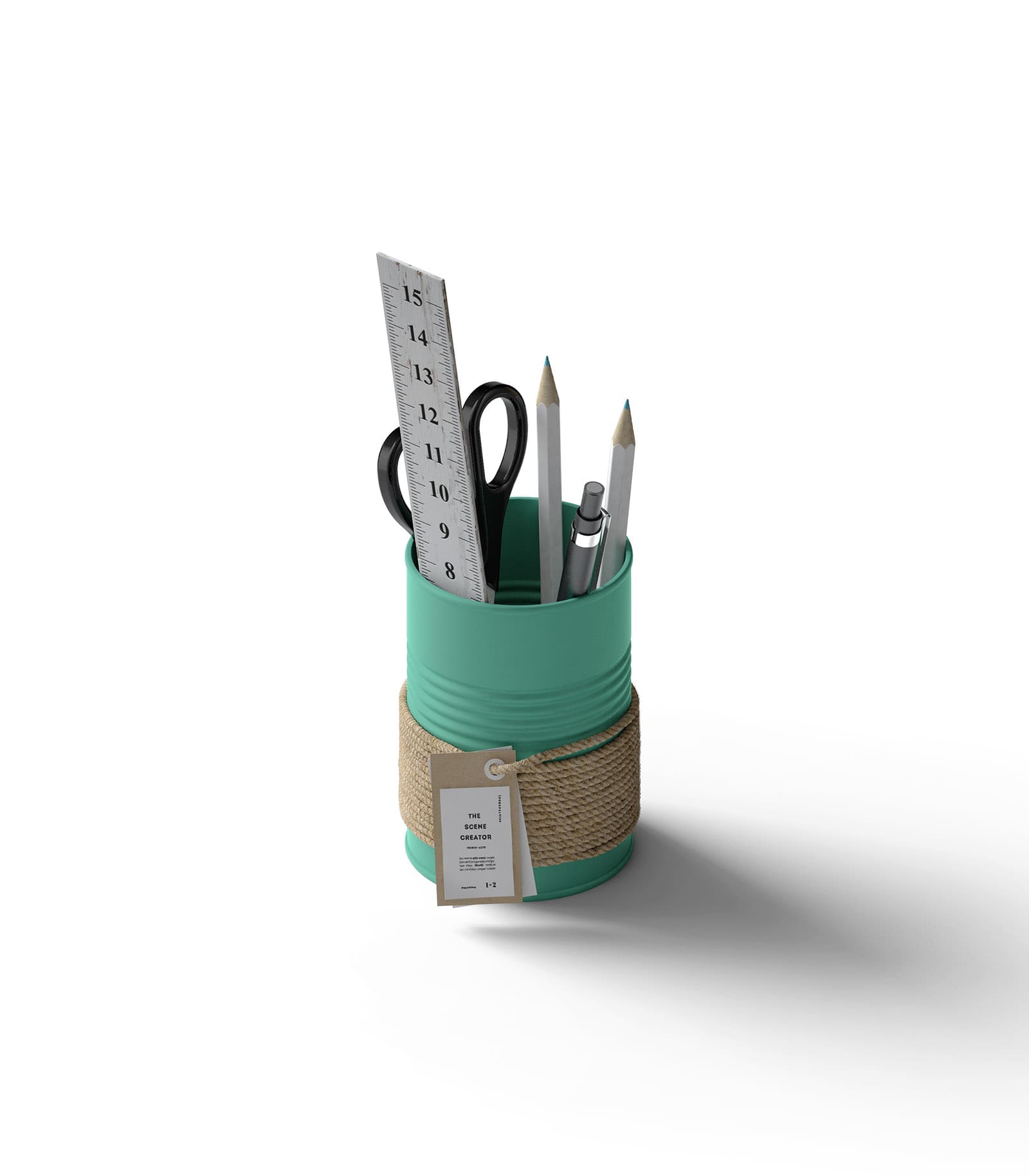Mockup pen stand isometric v1 Mockup Pen Stand Isometric V1