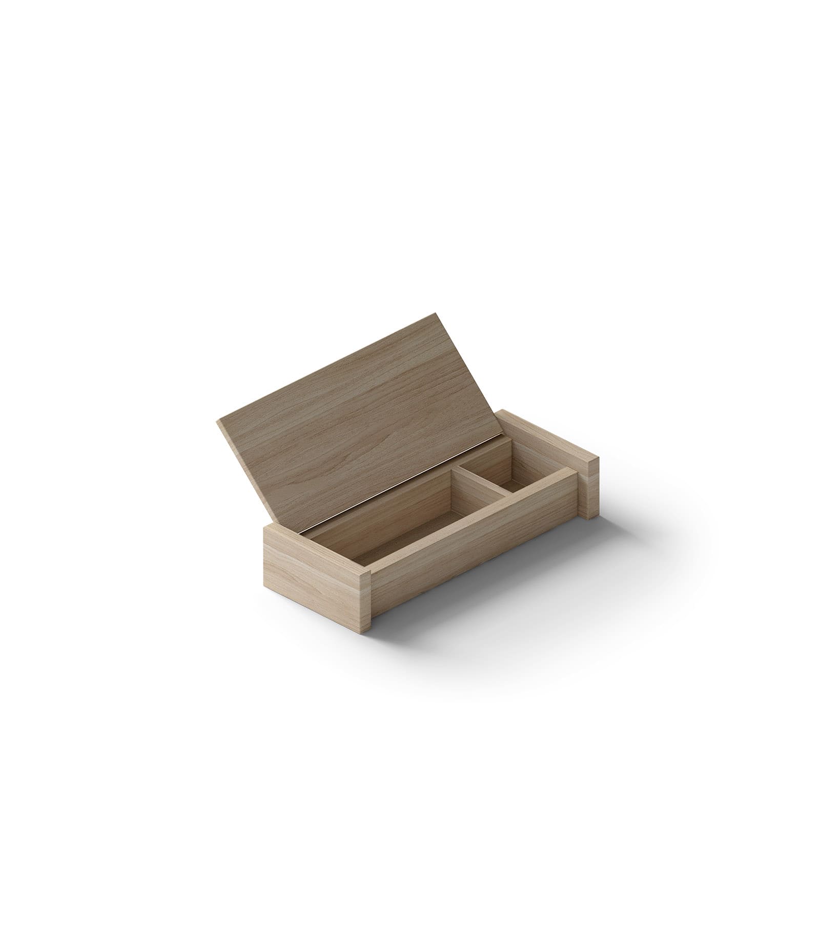 Mockup pencil box open isometric Mockup Pencil Box Open Isometric