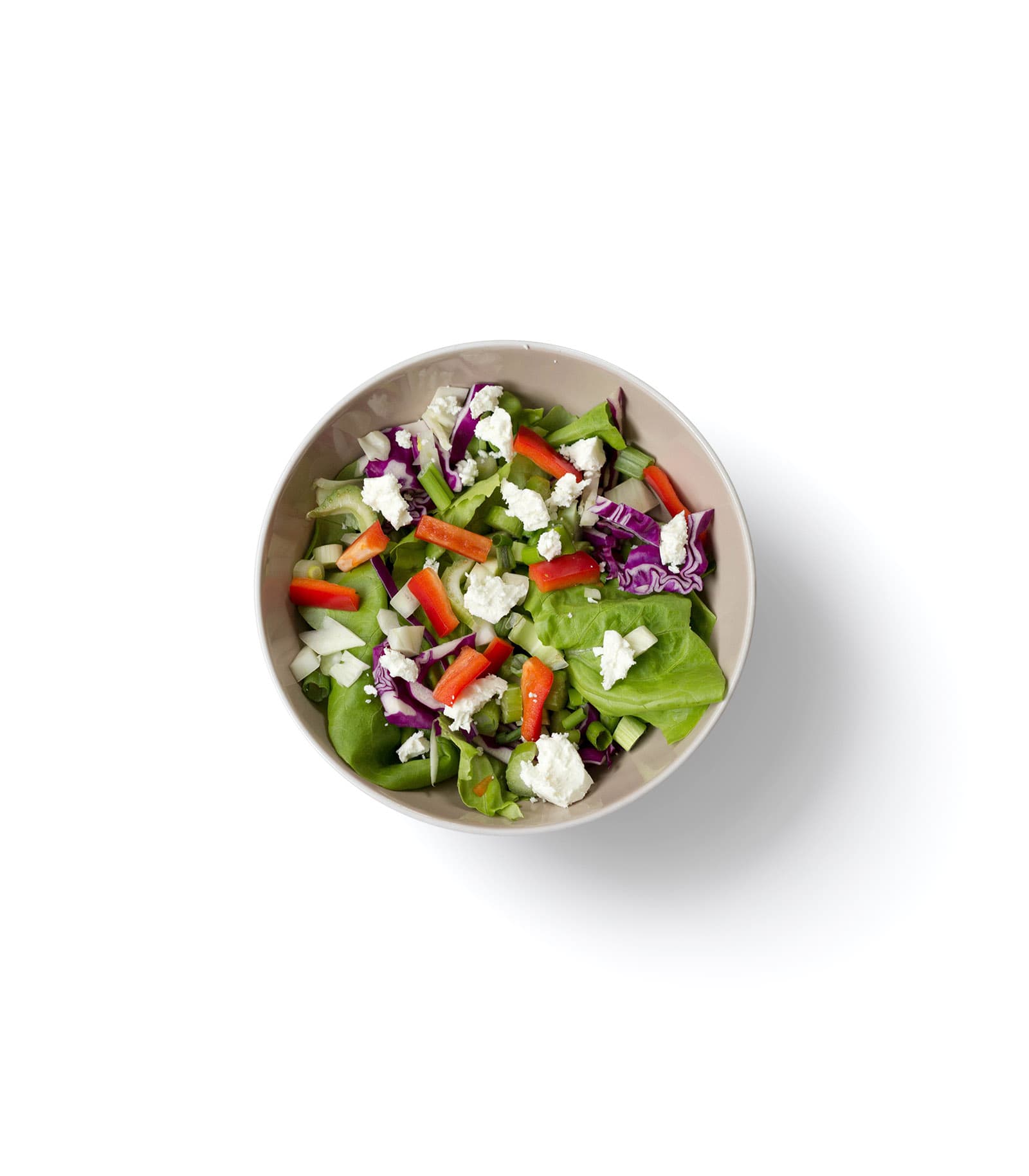 Mockup pepper and cabbage salad top Mockup Pepper And Cabbage Salad Top