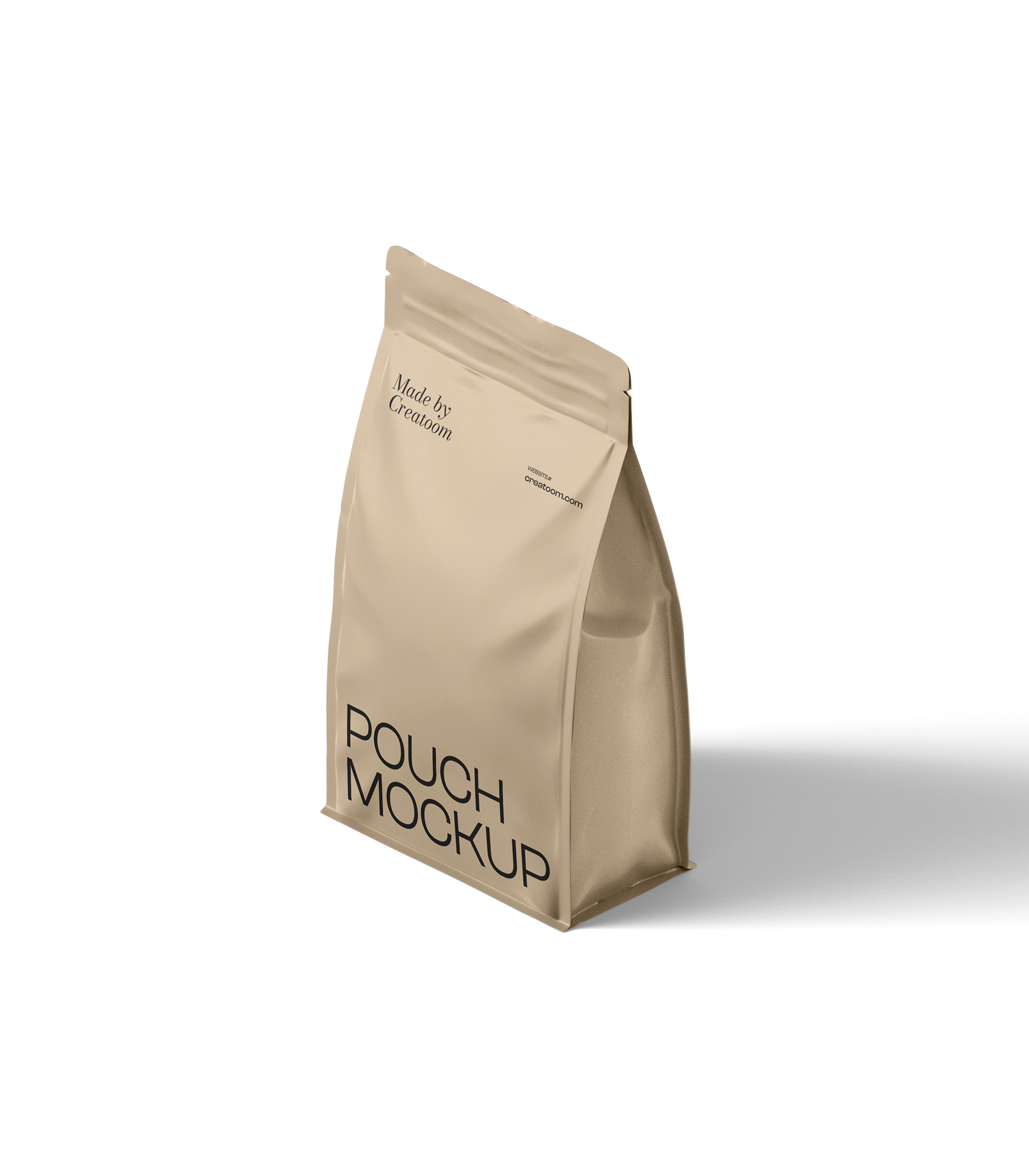 Mockup pouch v18 isometric Mockup Pouch V18 Isometric