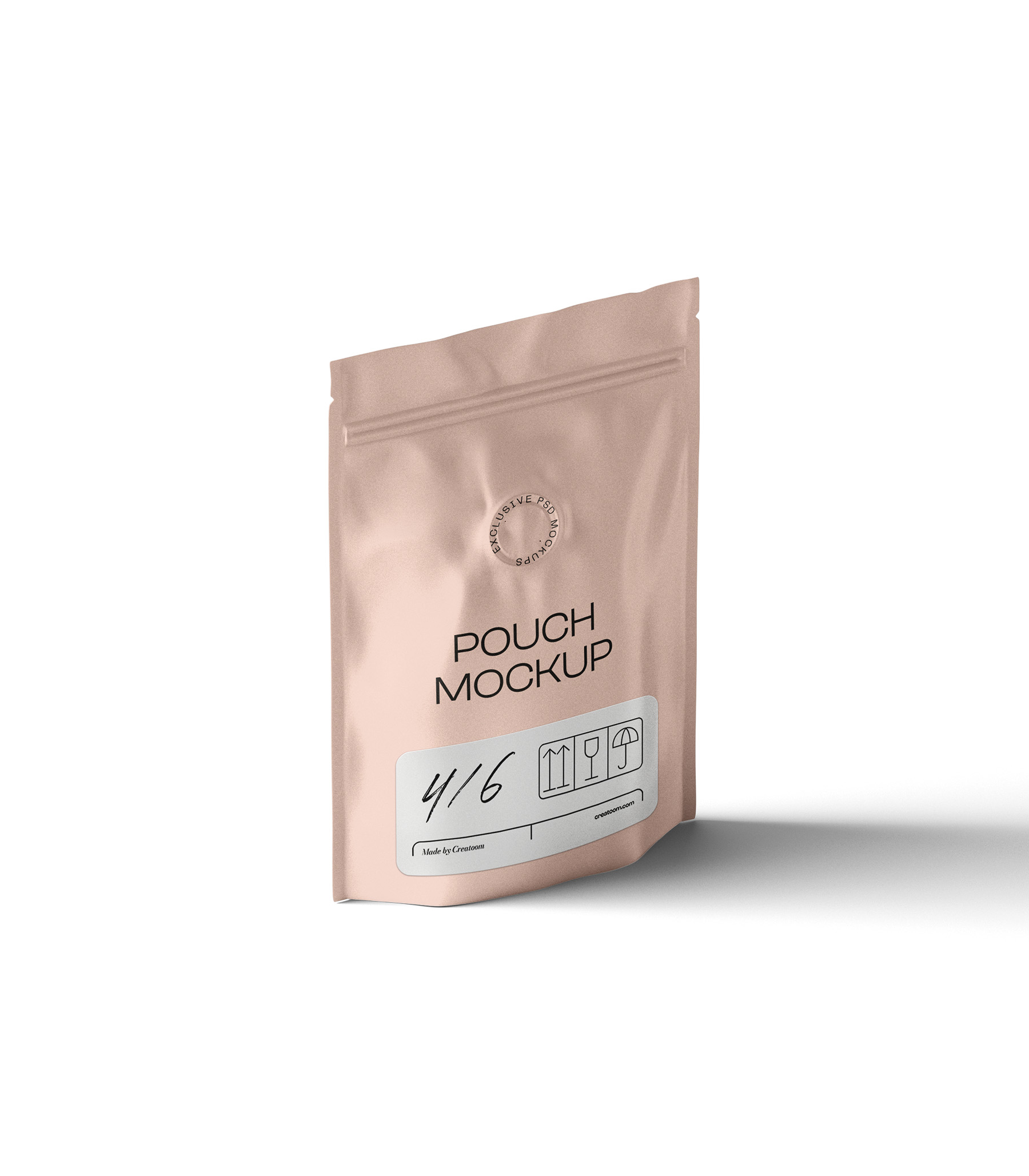 Mockup pouch v2 isometric Mockup Pouch V2 Isometric