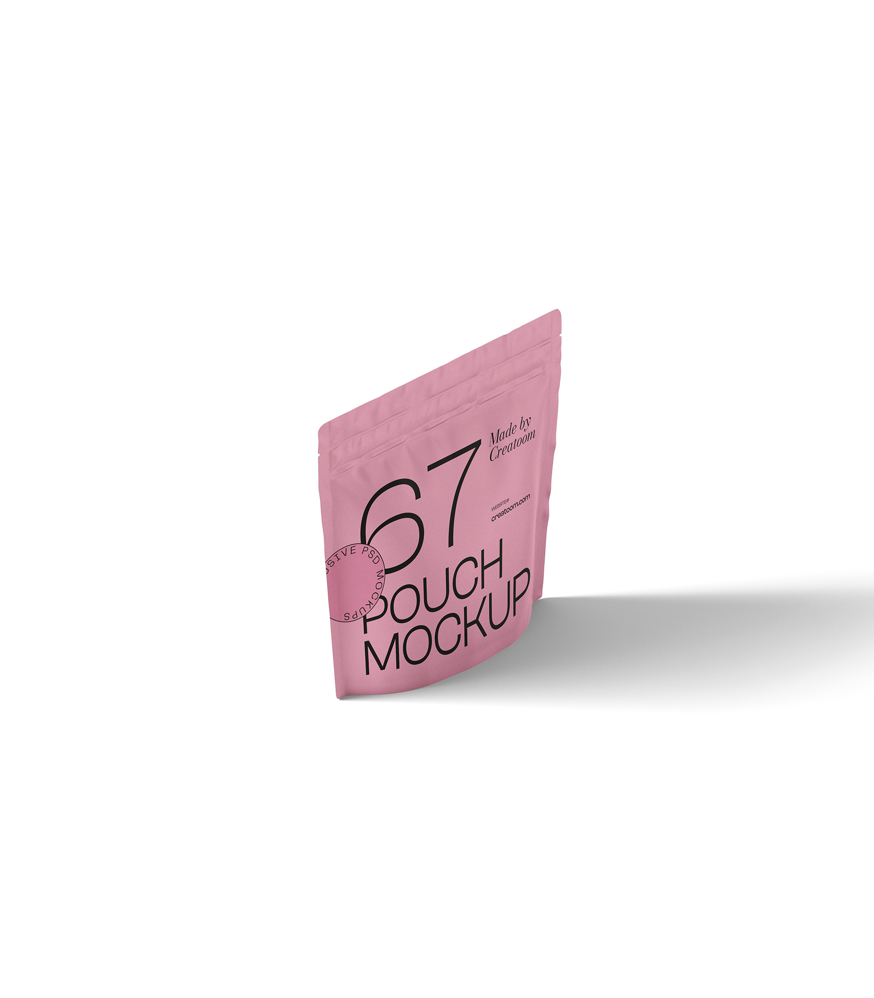 Mockup pouch v8 isometric Mockup Pouch V8 Isometric