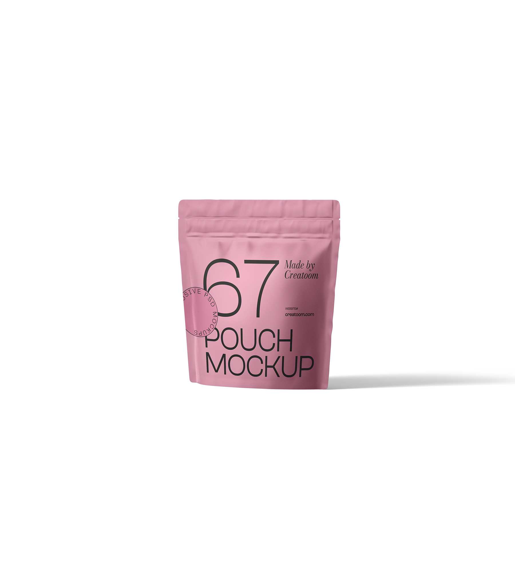 Mockup pouch v9 front view Mockup Pouch V9 Front View
