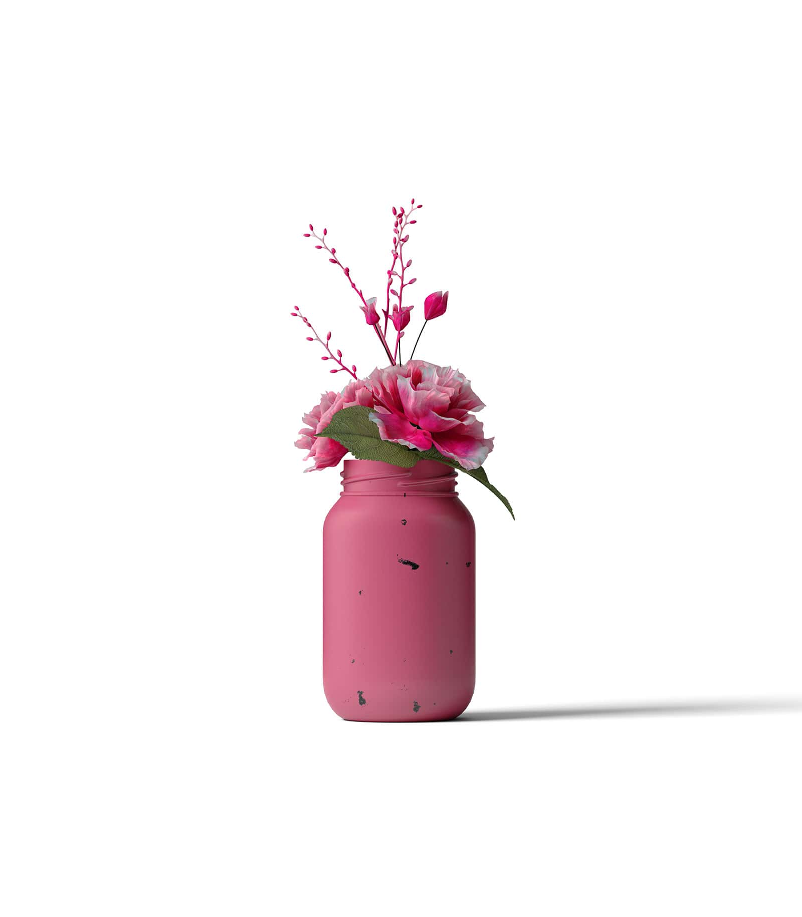 Mockup roses in vase front Mockup Roses In Vase Front