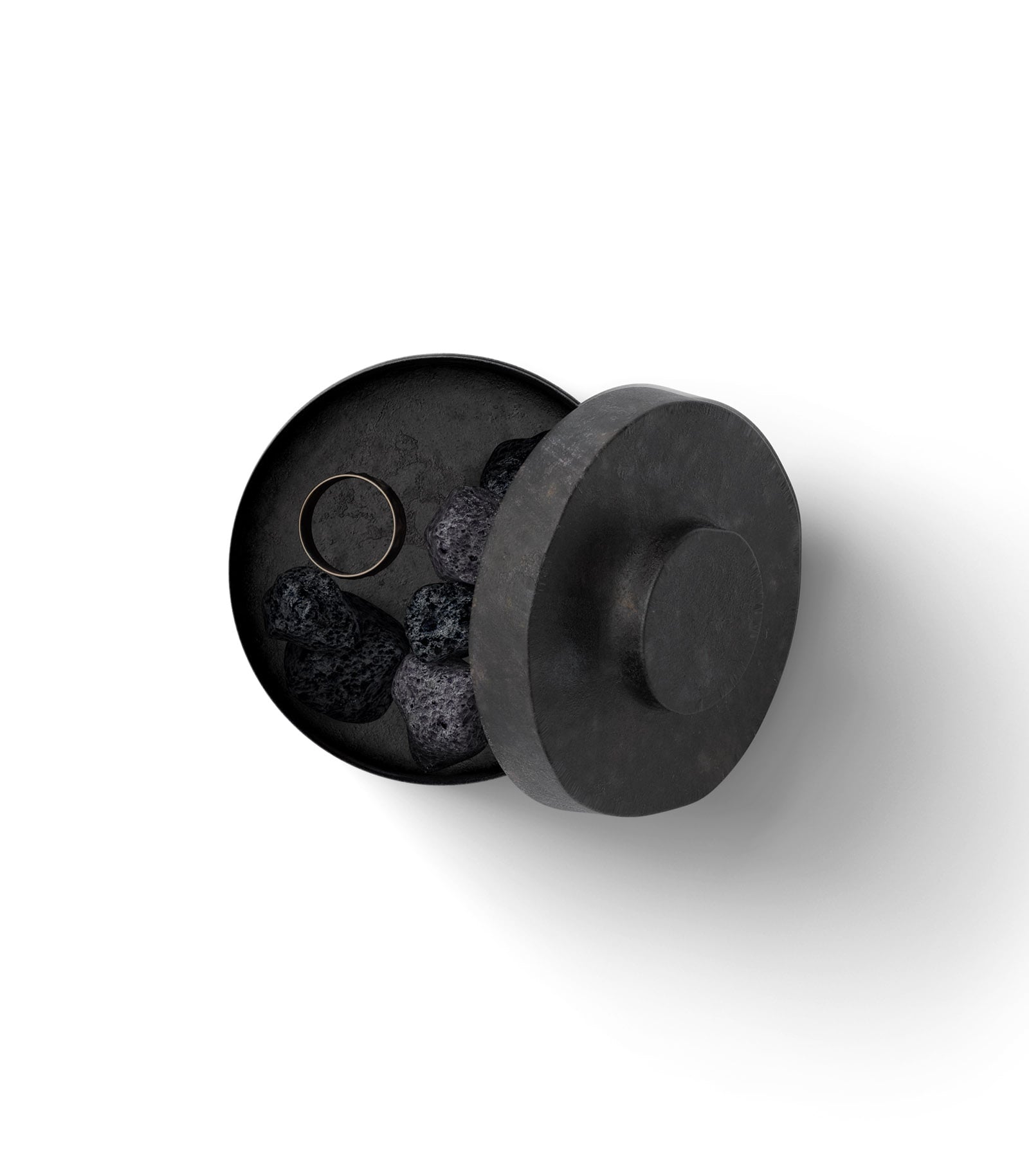 Mockup round box top v1 Mockup Round Box Top V1