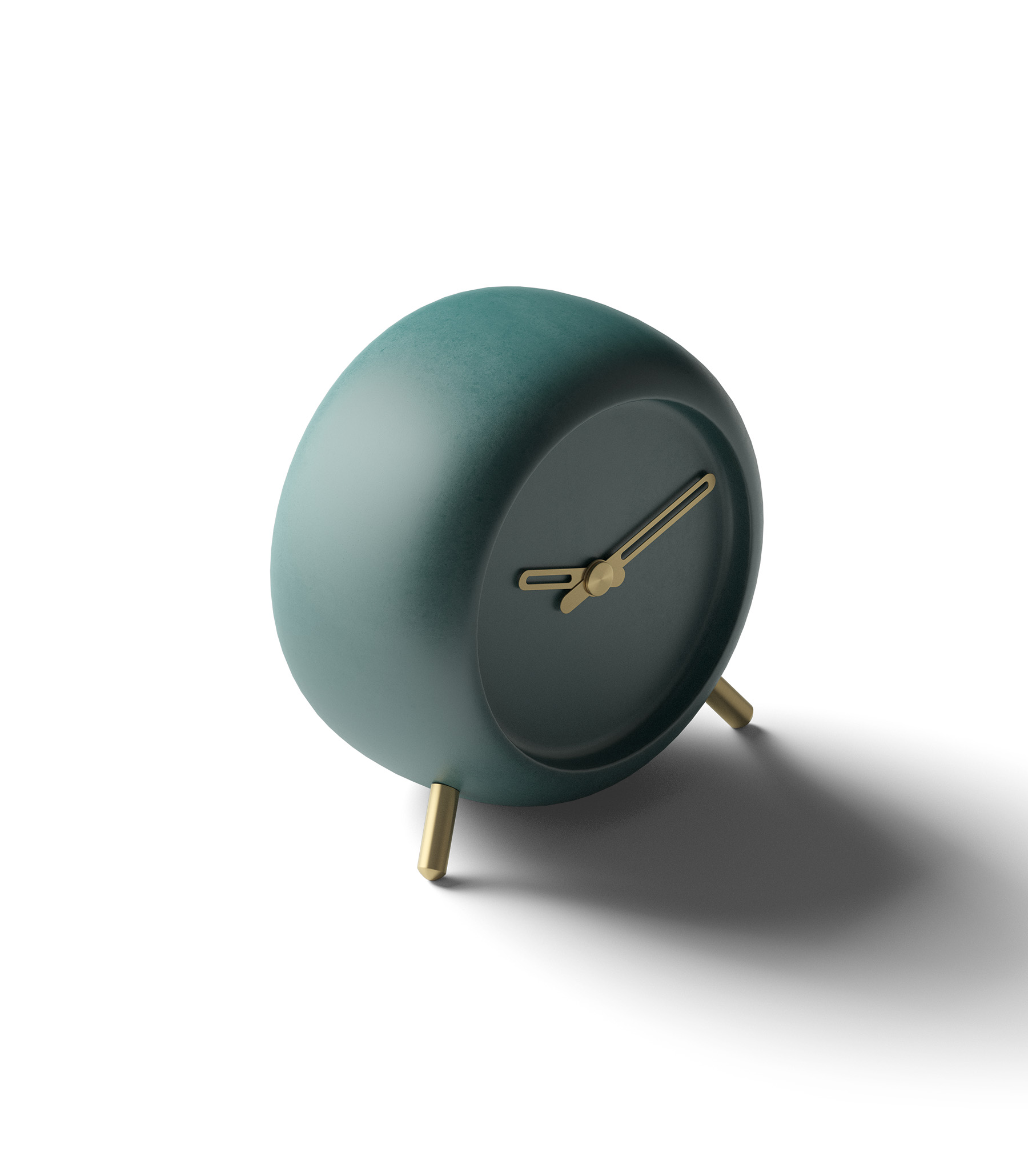 Mockup round table clock v2 isometric Mockup Round Table Clock V2 Isometric