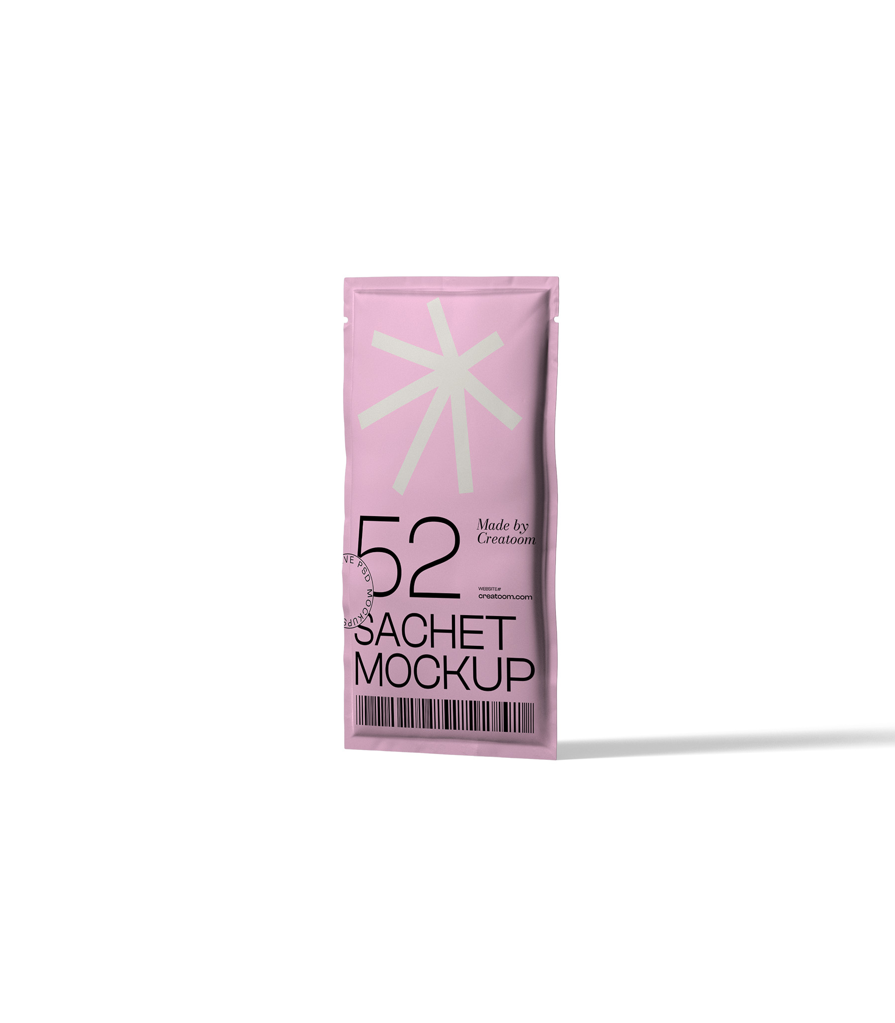 Mockup sachet v6 front view Mockup Sachet V6 Front View