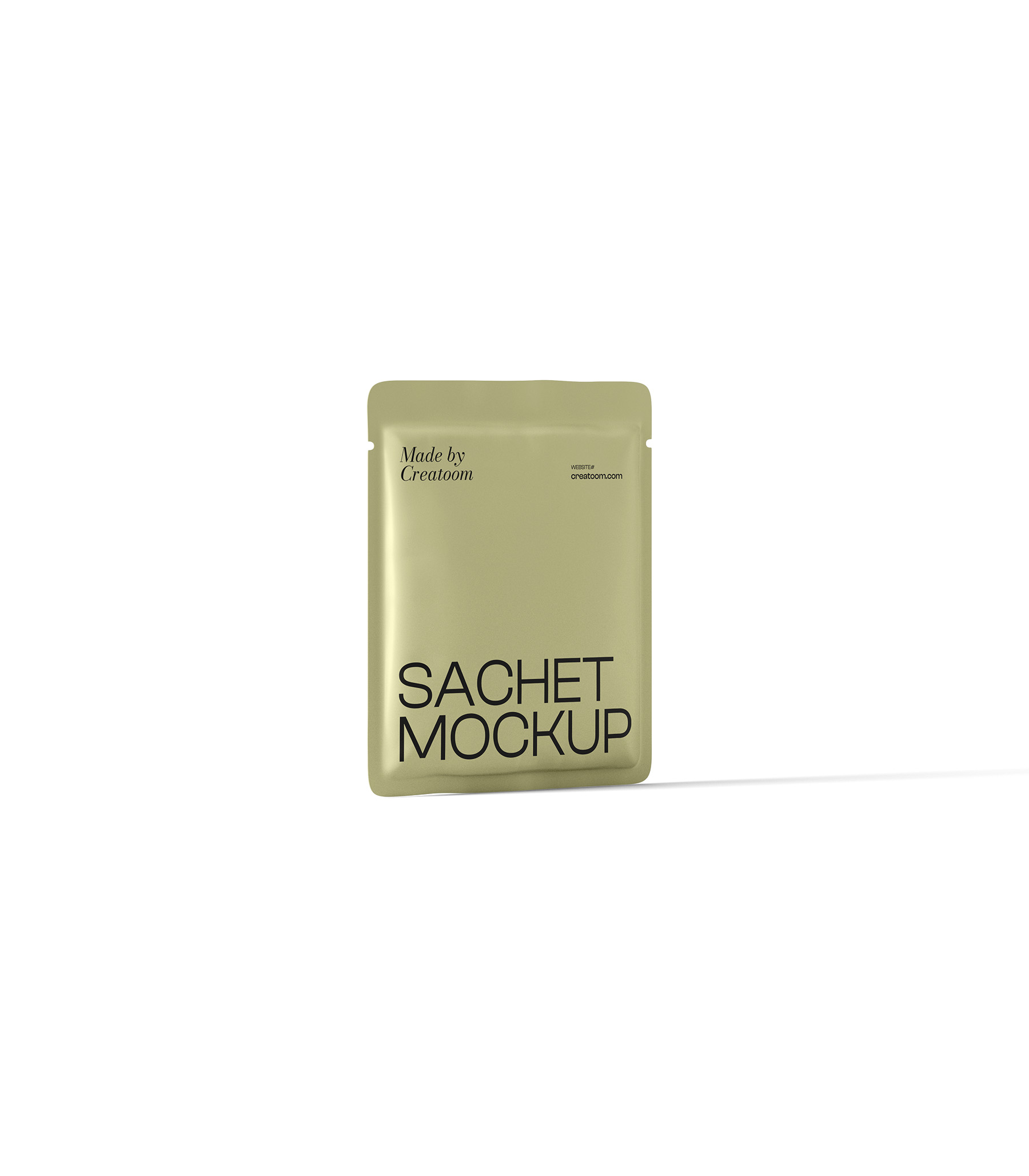 Mockup sachet v8 front view Mockup Sachet V8 Front View