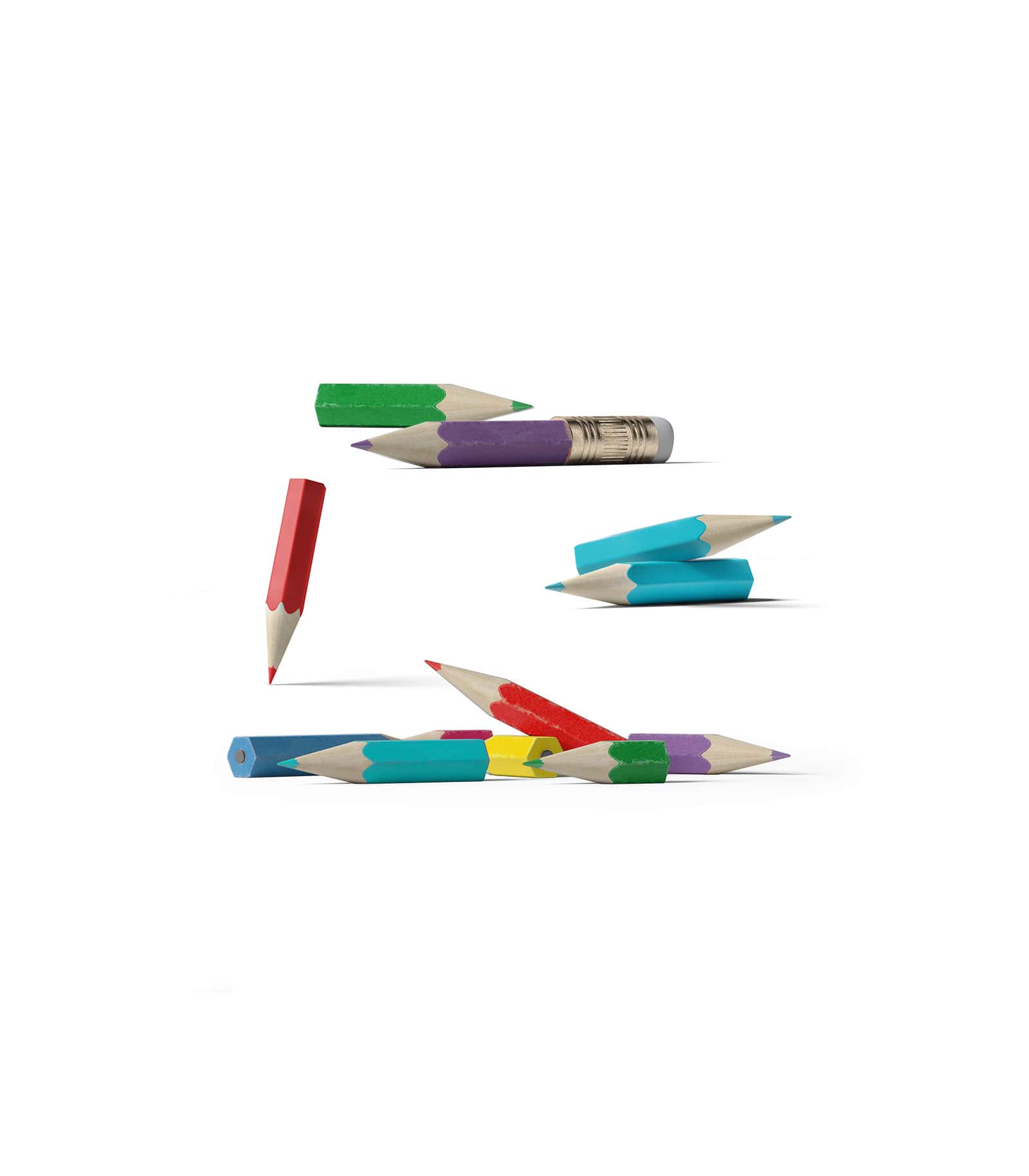 Mockup small pencils front Mockup Small Pencils Front