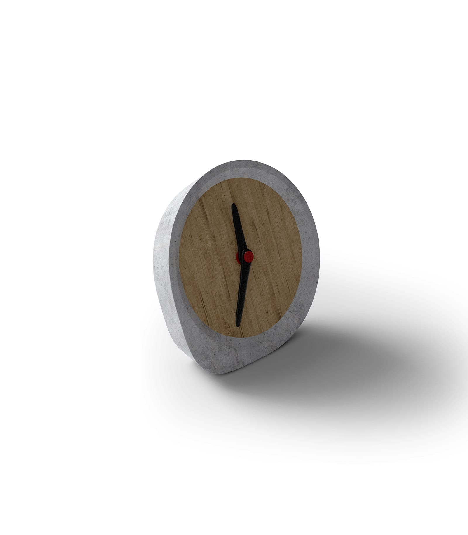 Mockup table clock isometric v1 Mockup Table Clock Isometric V1