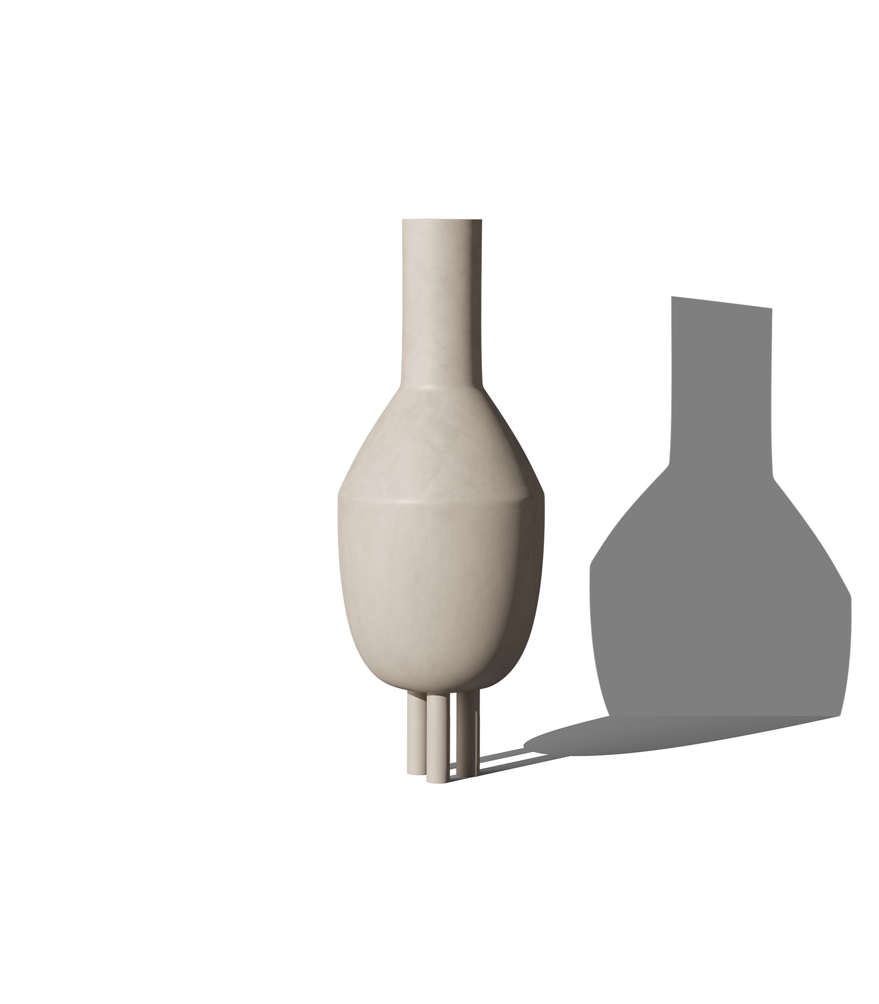 Mockup vase v17 front view Mockup Vase V17 Front View