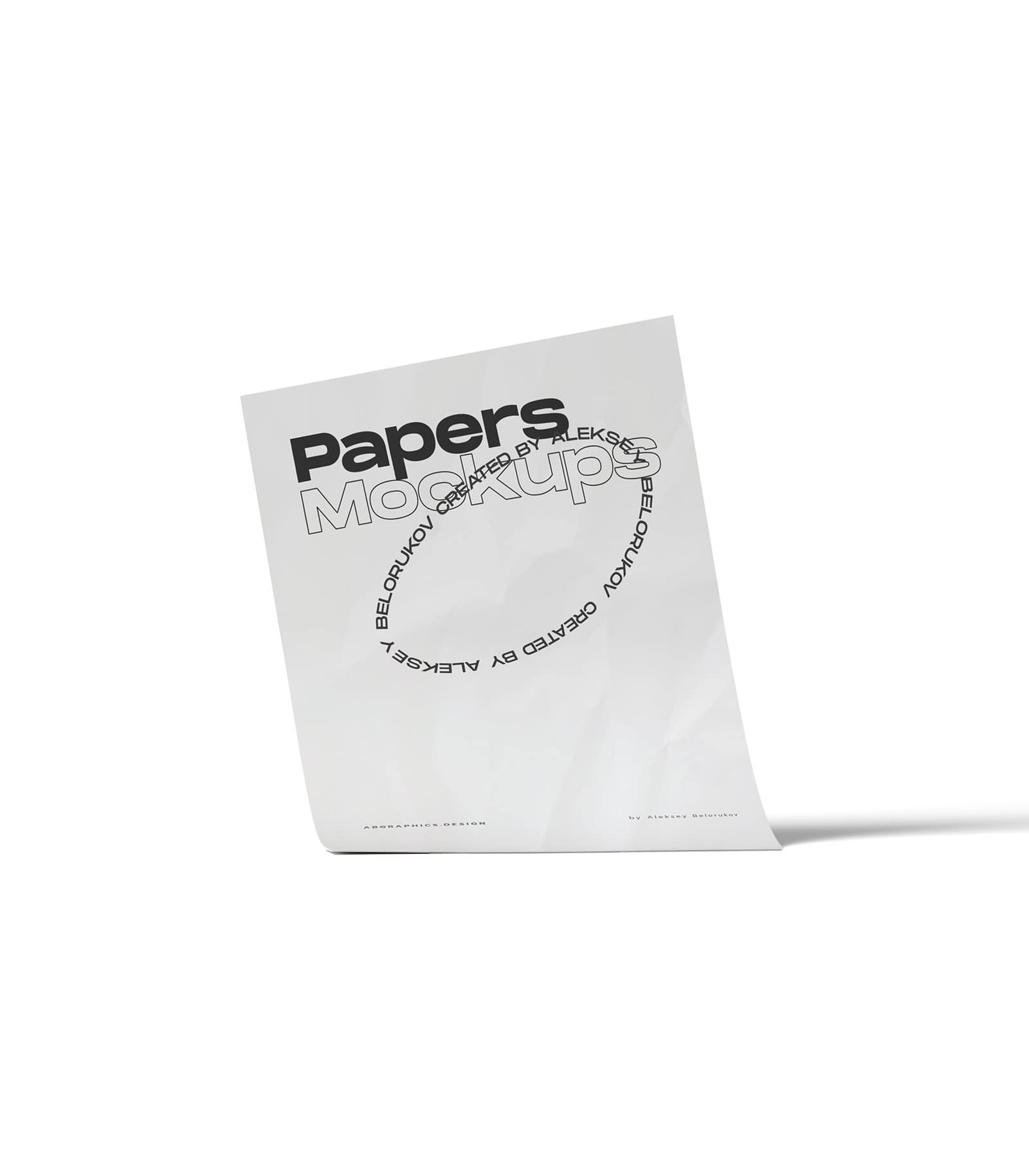 Mockup vertical paper v9 front Mockup Vertical Paper V9 Front