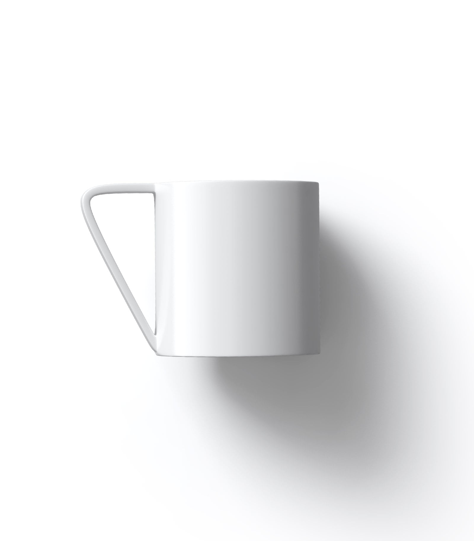 Mockup white mug top Mockup White Mug Top