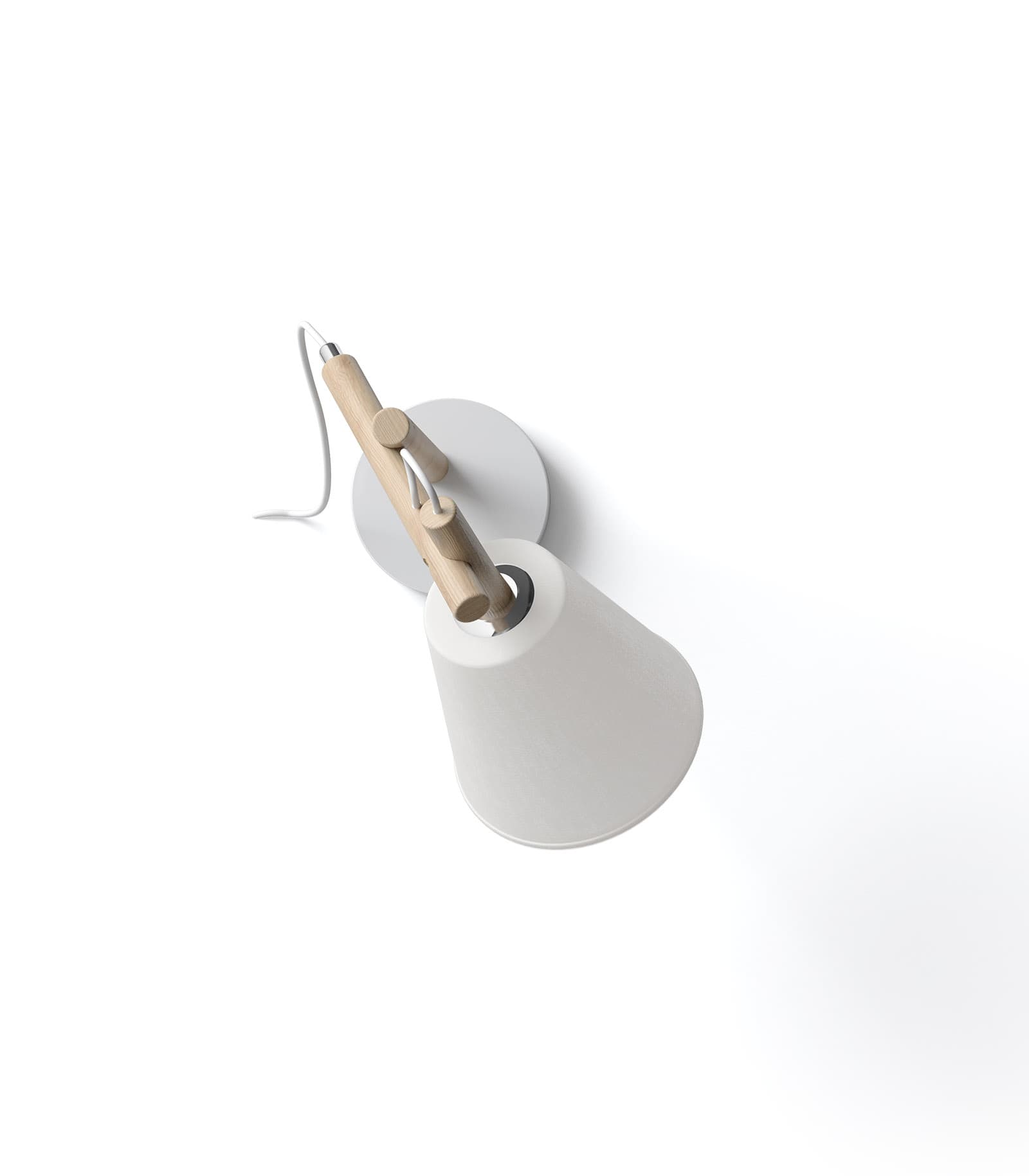 Mockup white table lamp top Mockup White Table Lamp Top